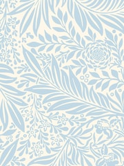 Hoopla Walls Wedgewood Blue Leaf Vine 10M Wallpaper - Image 2 of 2