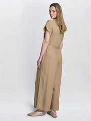 Gina Bacconi Carmela Brown Jumpsuit - Imagen 2 de 6