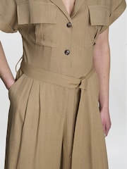 Gina Bacconi Carmela Brown Jumpsuit - Imagen 5 de 6