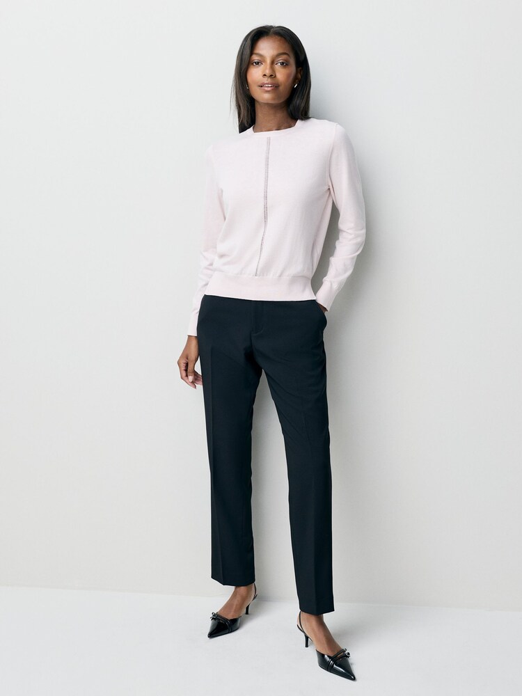 BOSS Pink Soft Knit Jumper - Image 2 of 6