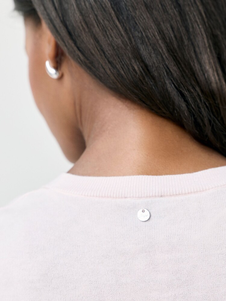 BOSS Pink Soft Knit Jumper - Image 6 of 6