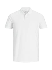 JACK & JONES Blue 100% Cotton Polo Shirts 3 Pack - Image 6 of 8