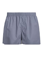 Blau - JACK & JONES 100% Cotton Boxers 3 Pack - Bild 3 von 4