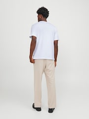JACK & JONES White Loose Fit T-Shirt - Image 3 of 5