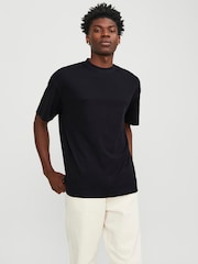 JACK & JONES Black Loose Fit T-Shirt - Image 1 of 5
