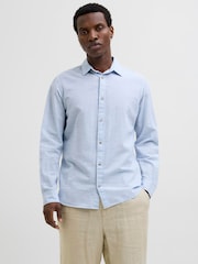 Azul - Camisas de verão de manga comprida Jack & Jones - Imagem 1 de 5
