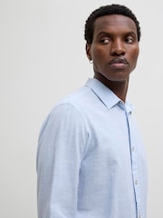 Azul - Camisas de verão de manga comprida Jack & Jones - Imagem 3 de 5