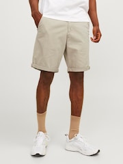 JACK & JONES Natural Chino Shorts - Image 1 of 1
