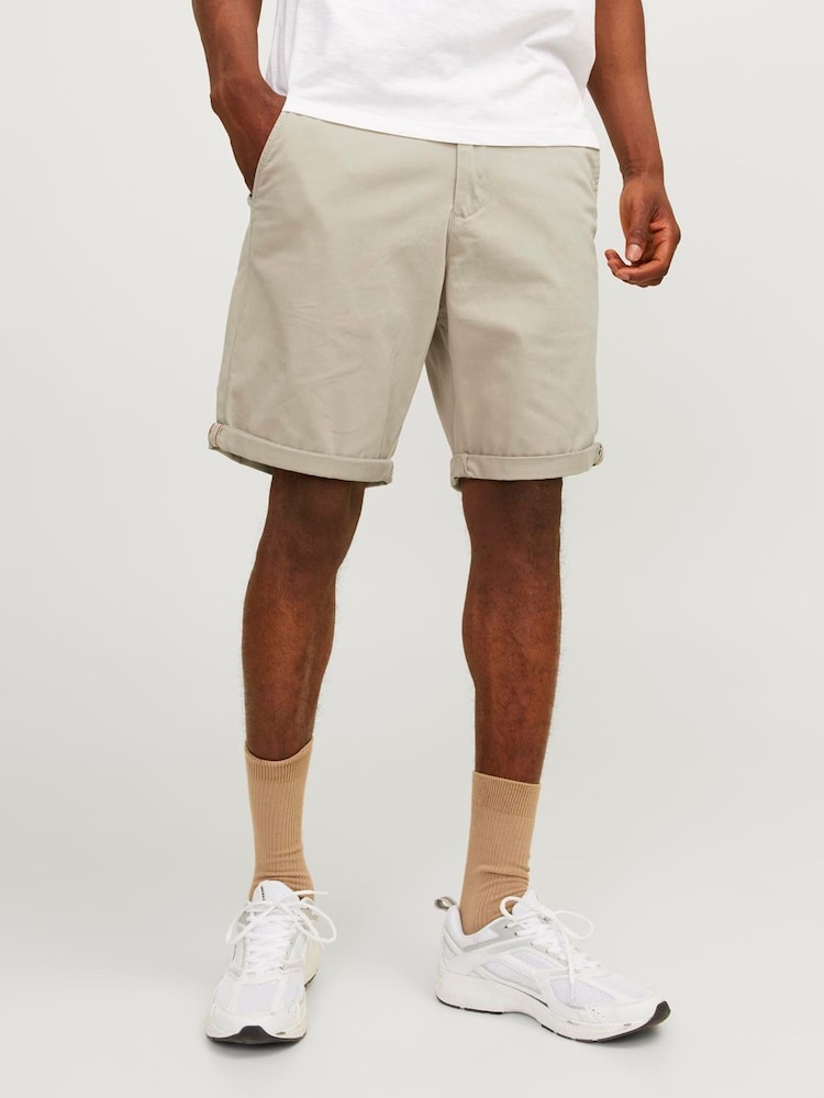 JACK & JONES Natural Chino Shorts - Image 1 of 1