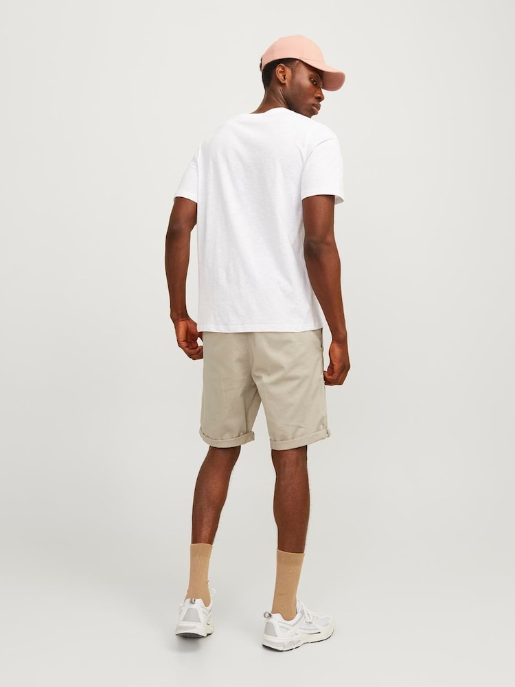 JACK & JONES Natural Chino Shorts - Image 2 of 5