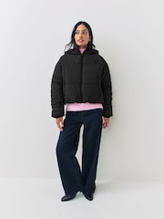 HUGO Black Freya Puffer Jacket - Image 2 of 7
