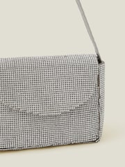 Angels By Accessorize Grey Girls Gem Sparkle Mini Bag - Image 2 of 2