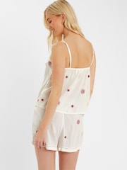 Accessorize Sun Embroidered Short Pyjamas Set - صورة 3 من 4