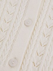 Reiss Ivory Flo Cardigan - Image 4 of 4