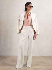 Reiss White Lily Trousers - Image 1 of 7