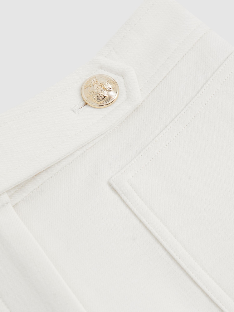 Reiss White Lily Trousers - Image 7 of 7