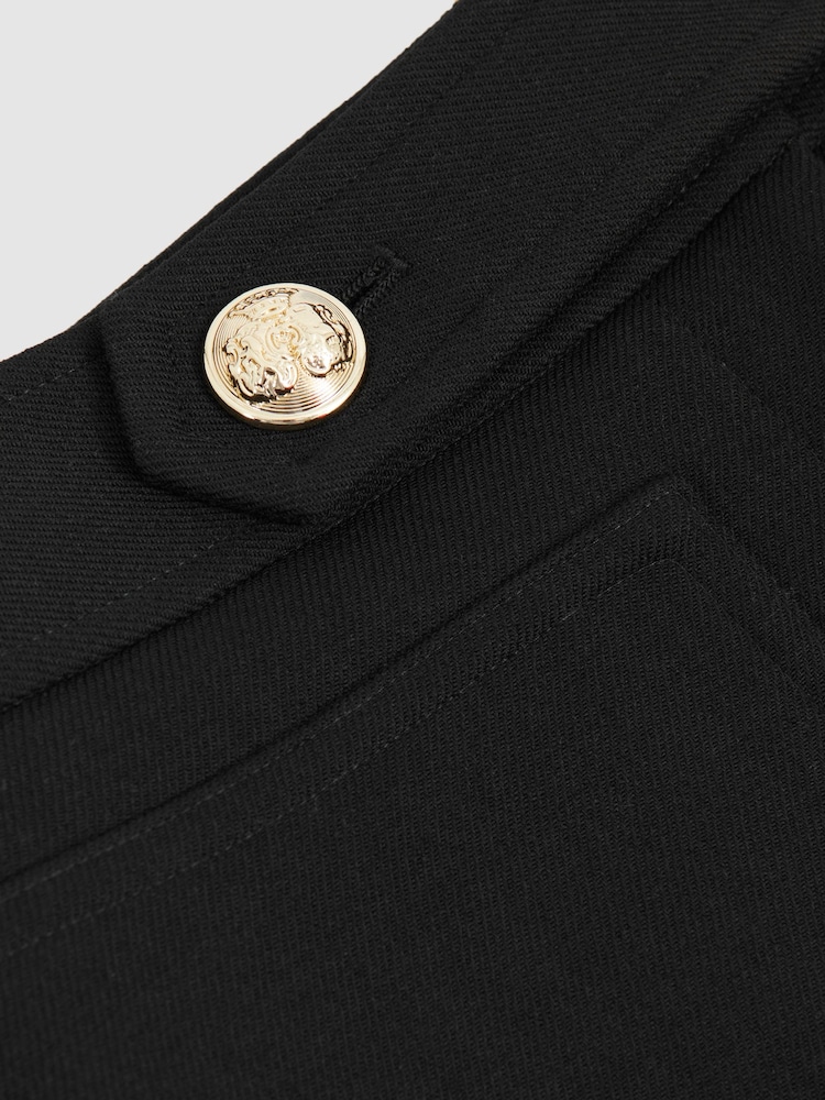 Reiss Black Lily Trousers - Image 6 of 6 Reiss Black Lily Trousers - Image 6 of 6