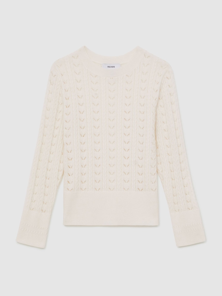 Reiss Ivory Lydia Jumper - Image 2 of 4
