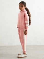 Reiss Rose Cara Cotton-Blend Joggers and Hoodie Set - Image 1 of 4