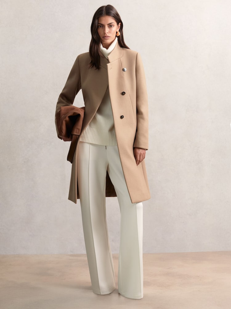 Reiss Camel Max Coat - Image 1 of 6 Reiss Camel Max Coat - Image 1 of 6
