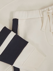 Reiss Ecru Cara Cotton-Blend Joggers and Hoodie Set - Image 5 of 5