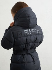 Reiss Navy Alys Coat - Image 4 of 5