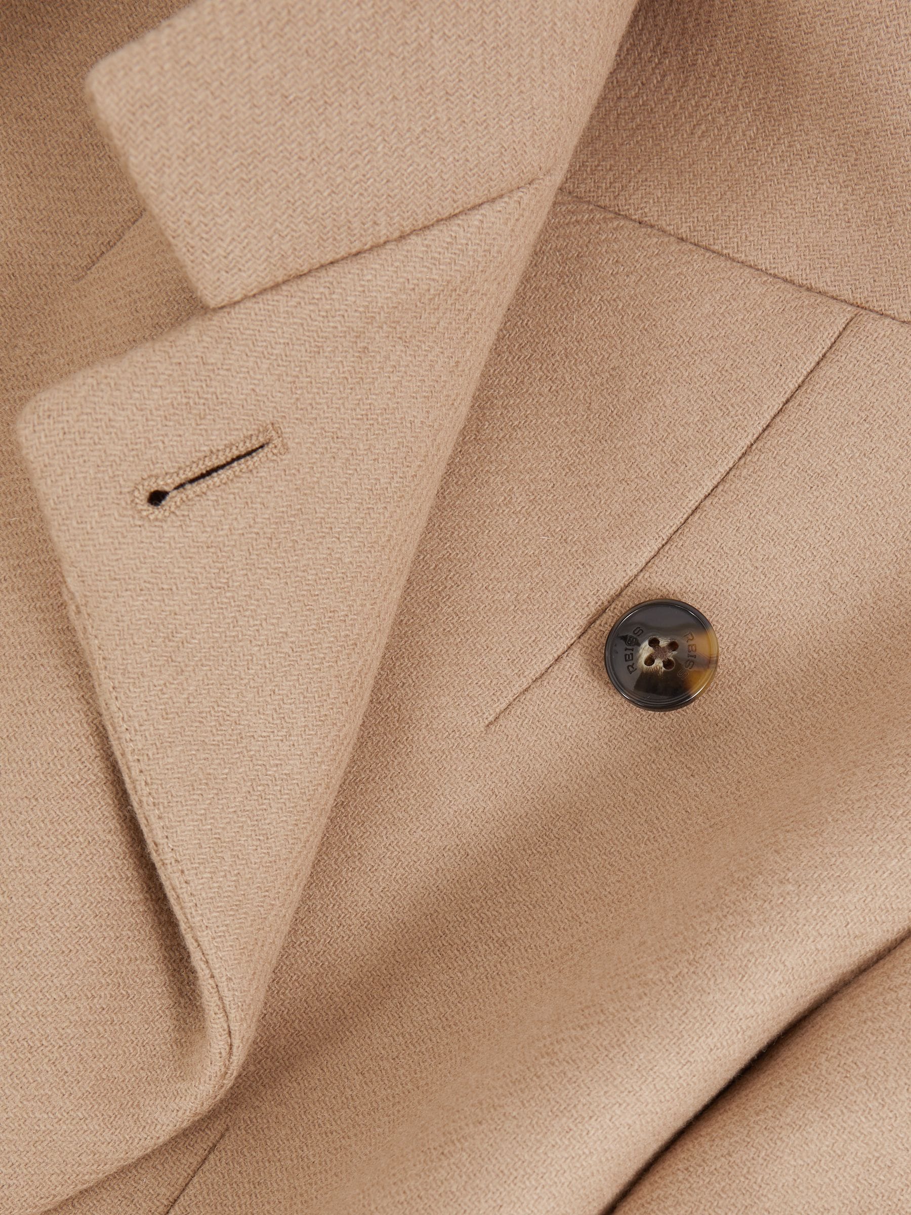 美品✨upper heights THE BEGINNERS 現行 キャメル 0 Buy Reiss Camel Max Petite Wool-Blend Wrapover Mid-Length Coat