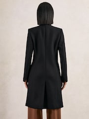 Reiss Black Max Petite Coat - Image 5 of 7