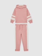 Reiss Rose Cara Cotton-Blend Joggers and Hoodie Set - Image 2 of 4