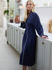 Cyberjammies Blue Long Jersey Dressing Gown - Image 3 of 4