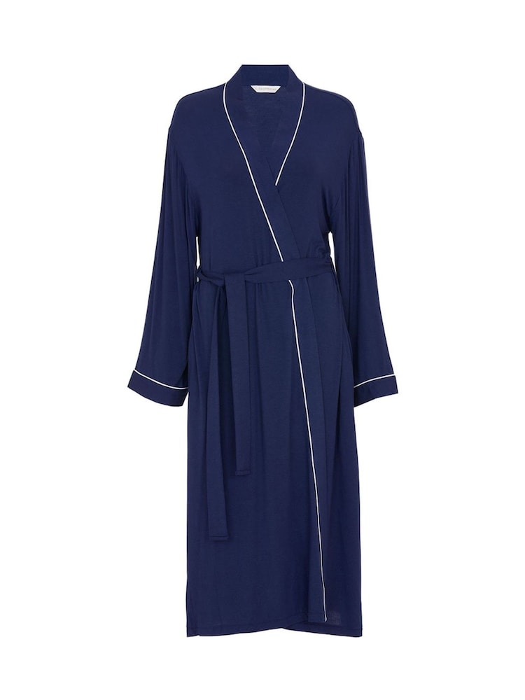 Cyberjammies Blue Long Jersey Dressing Gown - Image 4 of 4