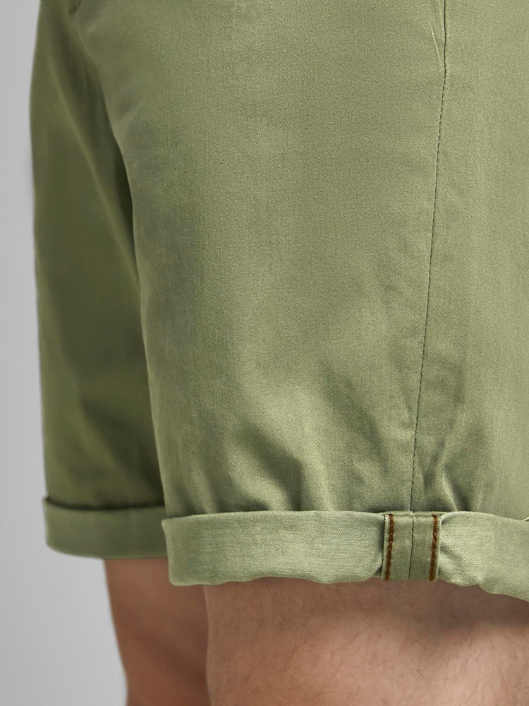 JACK & JONES Green Chino Shorts - Image 4 of 5