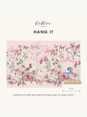 Cath Kidston Pink Colourful Life Mural 4 x 2.5m - Image 1 of 4