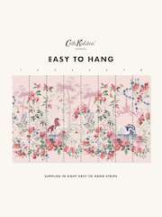 Cath Kidston Pink Colourful Life Mural 4 x 2.5m - Image 2 of 4