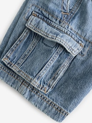 Abercrombie & Fitch Black Cargo Shorts - Image 3 of 6