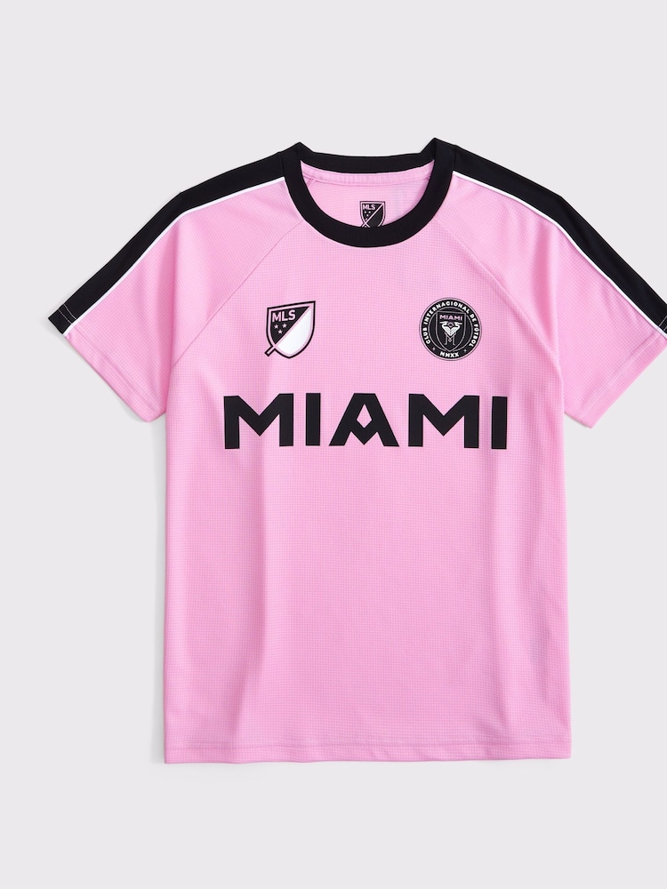 وردي - Abercrombie & Fitch New York Football Jersey T-Shirts - صورة 1 من 1