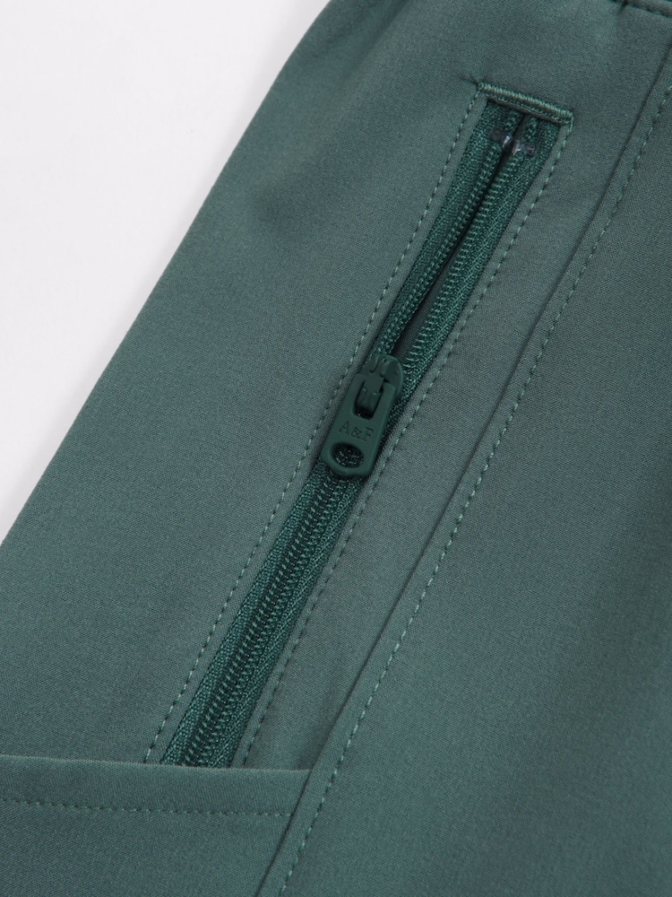 Abercrombie & Fitch Green Club Shorts - Image 2 of 2