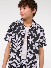 Abercrombie & Fitch Poplin Collar Black Shirt - Изображение 4 из 7