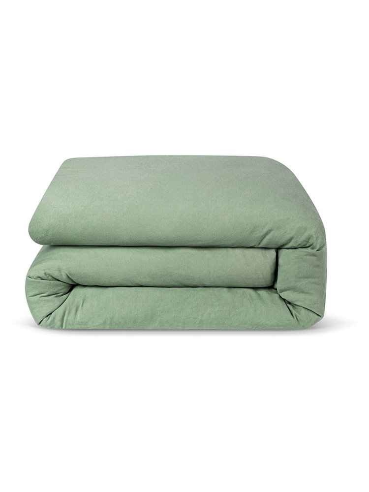 Piglet in Bed Sage Green Duvet Cover - Image 4 of 4 Piglet in Bed Sage Green Duvet Cover - Image 4 of 4