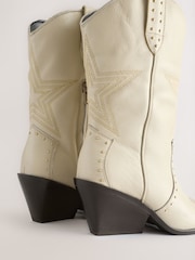 كريم - Rockett St George Star Western Boots - صورة 10 من 14