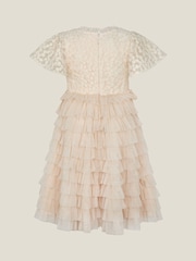 Monsoon White Taylor Daisy Embroidered Party Dress - Image 2 of 3