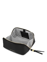 Katie Loxton Black Fold-Out Mirror Make Up Bag - Image 3 of 4