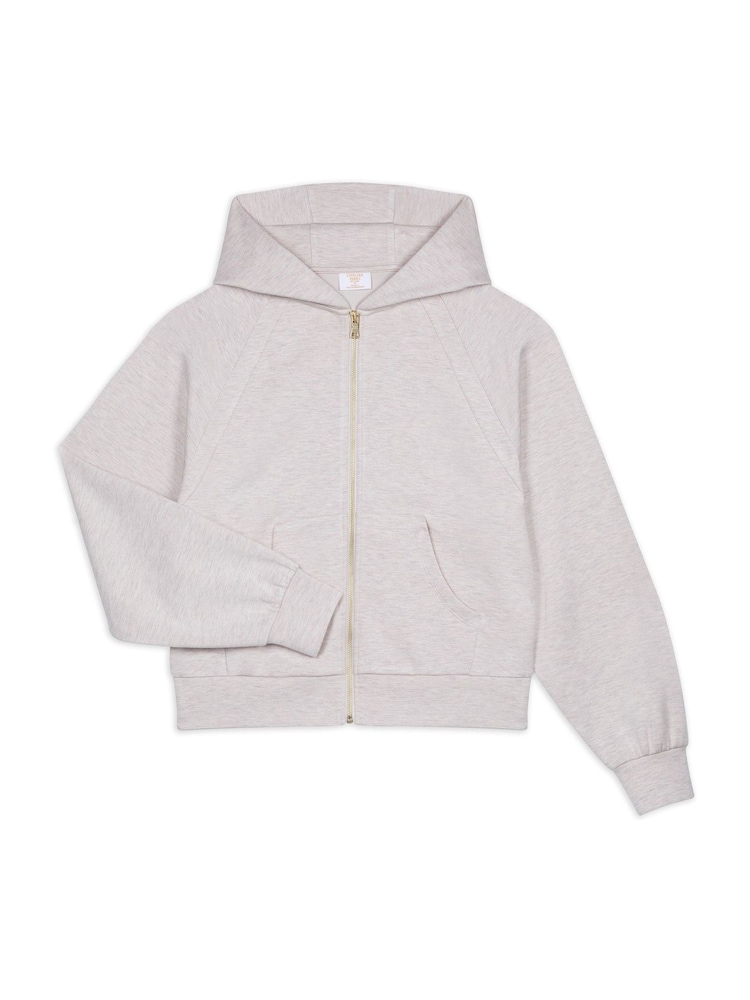 Chelsea Peers Natural LuxeComfort Scuba Zip Hoodie - Image 2 of 3