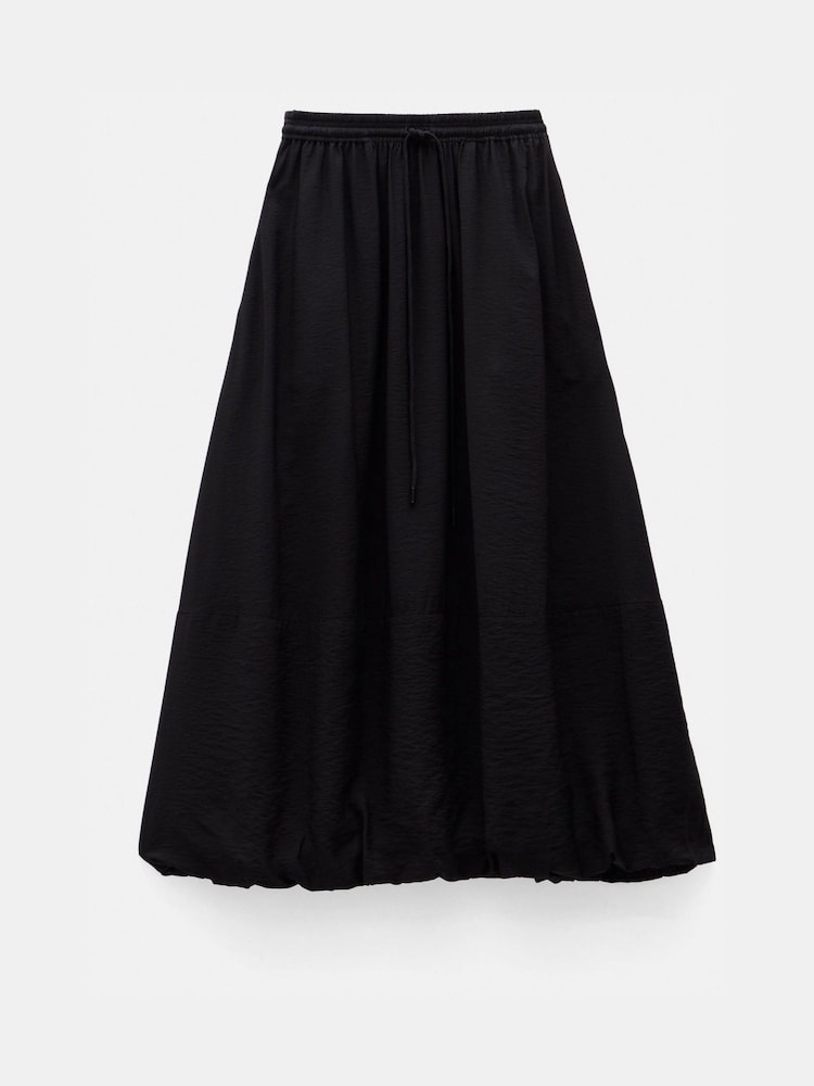 Hush Black Balloon Midi Skirt - Image 5 of 5