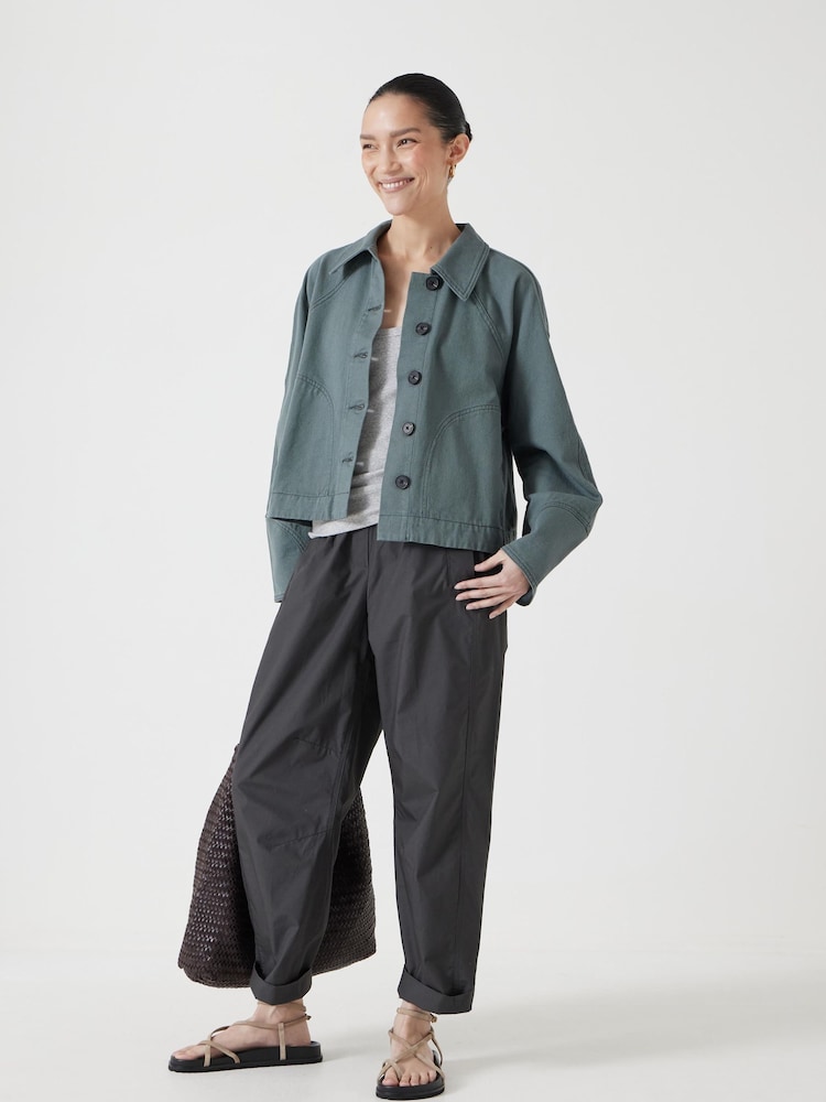 Hush Grey Swing 100% Cotton Jacket - Image 2 of 5