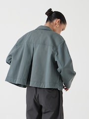 Hush Grey Swing 100% Cotton Jacket - Image 3 of 5