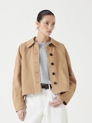 Hush Brown Swing 100% Cotton Jacket - Image 2 of 6