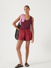 Hush Purple Cotton Slub Tank Top - Image 2 of 5