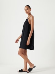Hush Black Cali Cotton Gauze 100% Cotton Mini Dress - Image 3 of 5