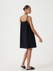 Hush Black Cali Cotton Gauze 100% Cotton Mini Dress - Image 4 of 5